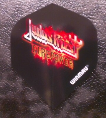 3 Dartflights ''Firepower - Judas Priest''