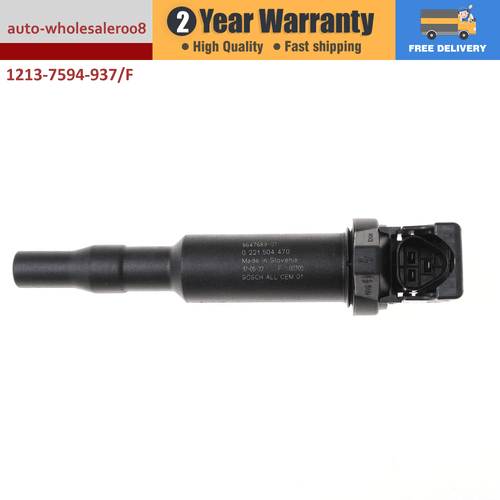 6PCS Ignition Coil 1213-7594-937 for BMW 325i 335i 328i 525i 530i 330i 650i X3 - Picture 2 of 7