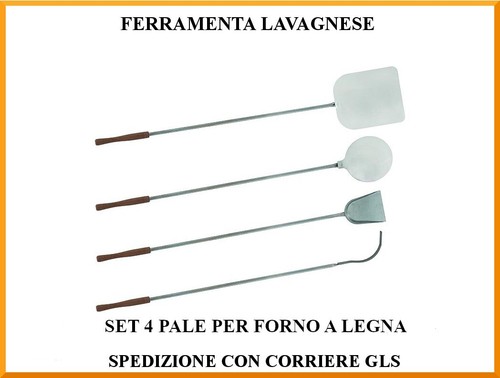 Set 4 pale da forno sandri garden SG-PF - Imagen 6 de 6