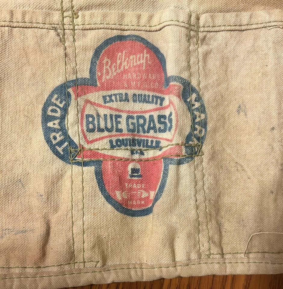 Rare Vintage Tool Belt Belknap Hardware Store Louisville, KY Extra Blue Grass eBay