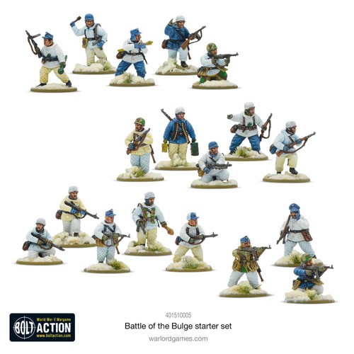 Battle Of The Bulge starter set Bolt action 3rd Edition - Picture 4 of 14