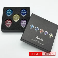 Fender 75th Special Limited Guitar Picks Final Fantasy XIV Crystal Shards 5-pcs