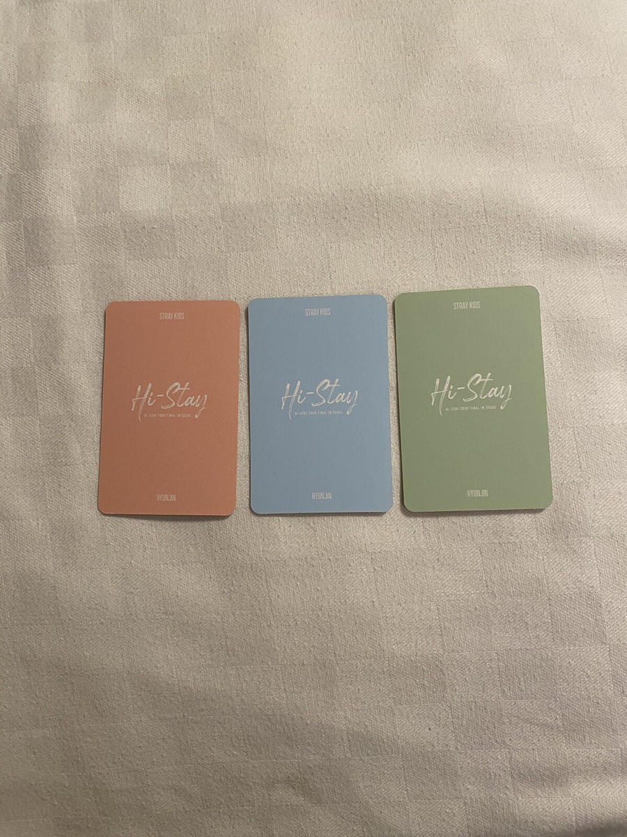 Stray Kids Hi Stay Lucky Box Hyunjin Photocard Set | eBay