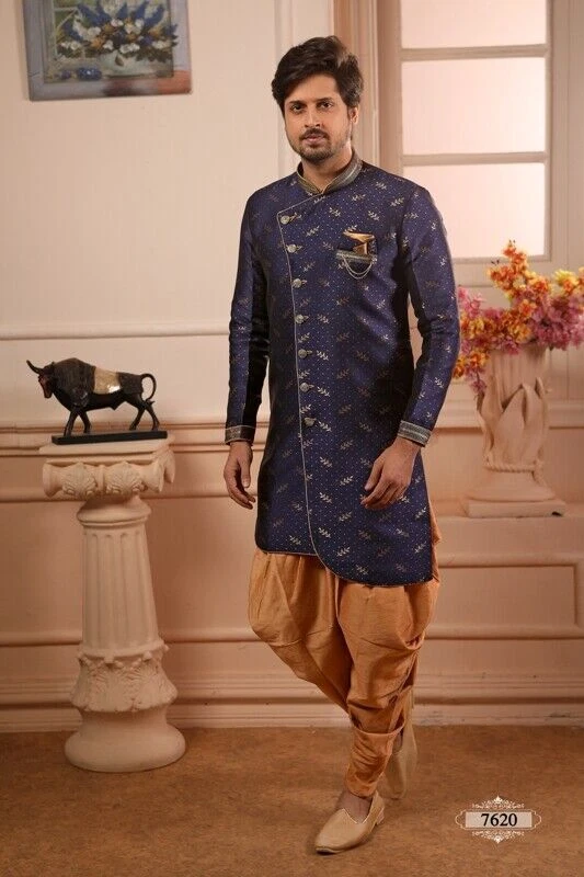 Mens indian wedding indo western cheap dresses