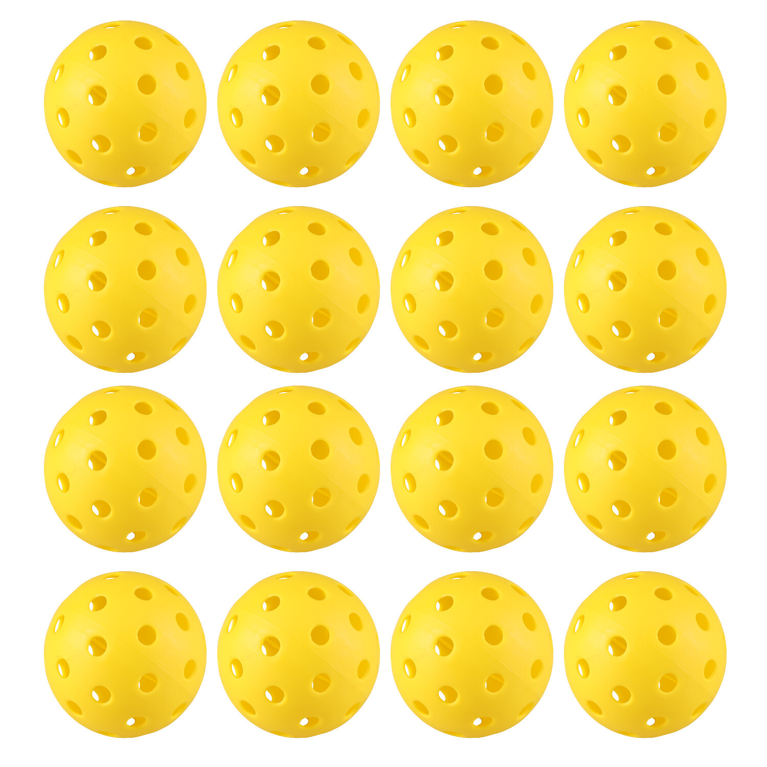 12 PACK Pickleball Balls 74mm 40Holes Professional Quality Outdoor USAPA Approve