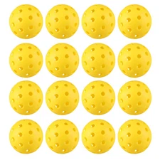 12 PACK Pickleball Balls 74mm 40Holes Professional Quality Outdoor USAPA Approve