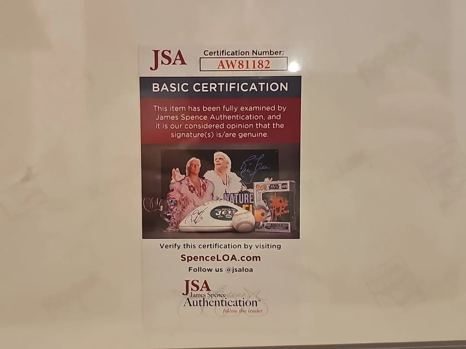 Johnny Podres Signed ColorEbbets Field 8x10 Photograph JSA Certified MLB RARE - Image 4 of 4