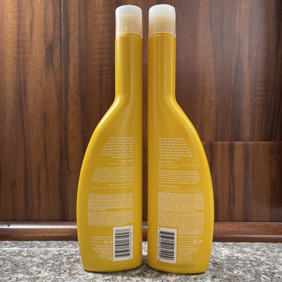 Back To Basics Coconut Mango Moisture Shampoo 11.5oz & Conditioner 11oz - Image 3 of 3