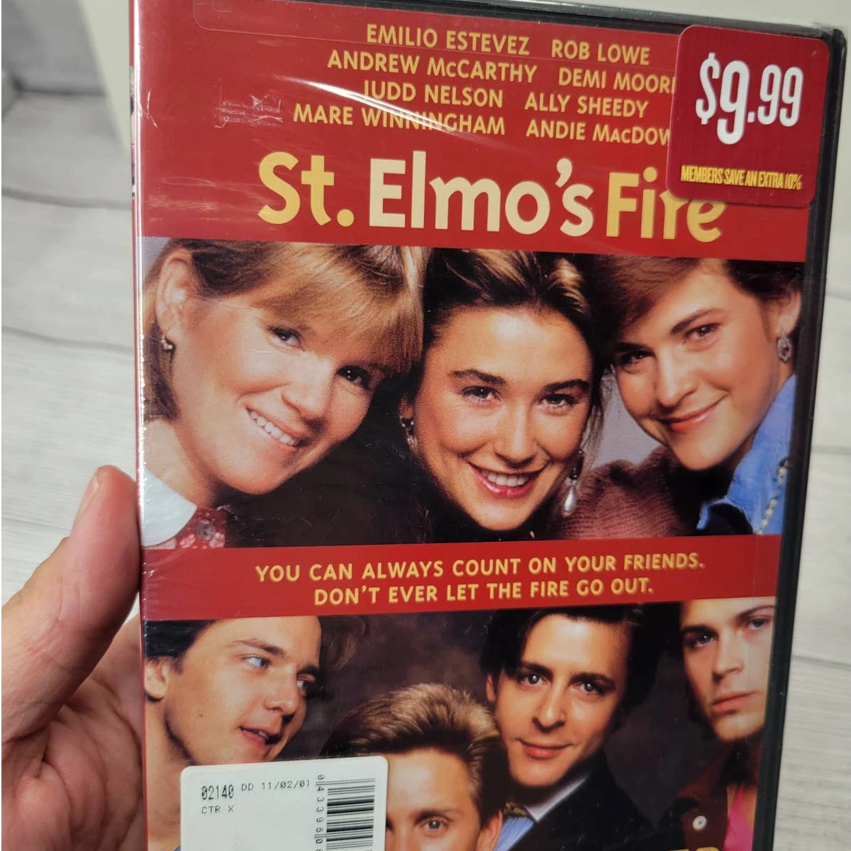 Columbia Pictures St. Elmo&#039;s Fire Movie DVD New in Shrinkwrap, 1985 |  eBay