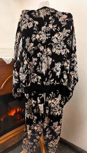 Vintage Carole Little for St. Tropez Luftpost zweiteiliges Hosen/Cardigan Set ~ 12 - Bild 3 von 8