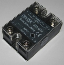 Hoymk Solid State Relay - 480V AC - 10A -  SSR-10 DA - 3-32 VDC Control - 10 Amp