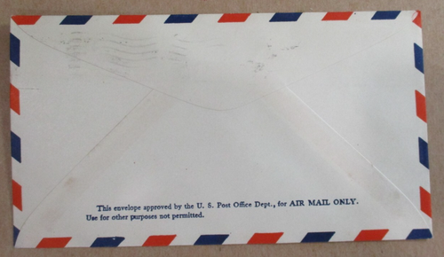 VINTAGE CACHET 1931 "AIR MAIL ROUTE FIRST FLIGHT AM 120 OIL WELL TEXARKANA - Picture 4 of 4