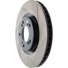 Stoptech 126.40048sl Sport Slotted Disc Brake Rotors For 2000-2009 Honda S2000