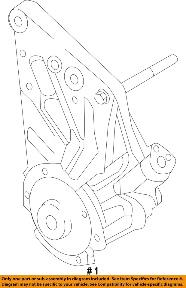 Bomba de vacío usada se adapta a: Nissan Titan XD 2018 5,0 L diésel grado A Foto 4 de 4
