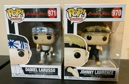 Funko POP! COBRA KAI SET EAGLE FANG Johnny Lawrence KARATE KID Daniel Larusso