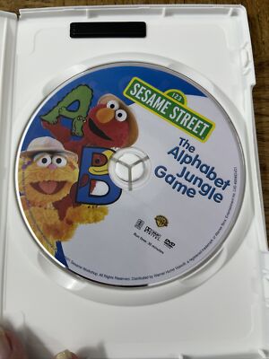 Sesame Street The Alphabet Jungle Game DVD 74644936698| eBay