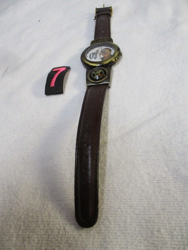 OJ Simpson Watch Ranger Police Chase White Bronco Compass Leather Novelty Rare 1 - Picture 10 of 13