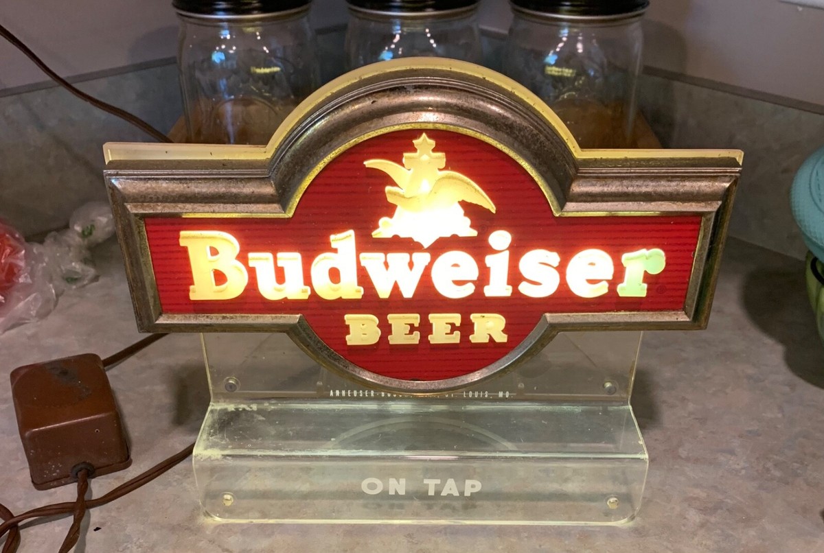 Budweiser ビンテージランプ Budweiser ビンテージ プールランプ ｜ glow ANTIQUES