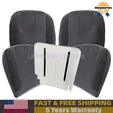 For 2003-2005 Dodge Ram Both Side Bottom & Top Seat Cover & Foam Cushion Gray
