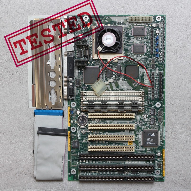 Socket 7 ATX Intel Advanced/ML i430HX chipset MoBo with CPU PI 120MHz & 16MB RAM