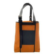 HERMES Etriviere Pocket 27 Toile/Leather Tote Bag Gold Stamp U (2022)