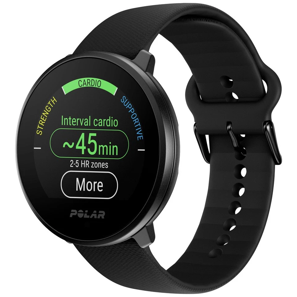 Polar Unite Pulsuhr mit integriertem Sensor   43 mm Uni Schwarz - Bild 2 von 4