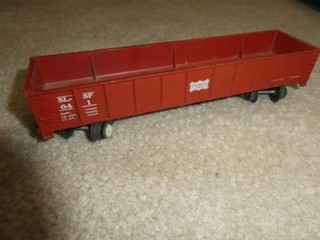 Vintage S Scale American Flyer SL SF Frisco 641 Gondola Car with Link
