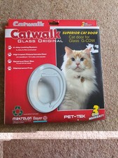 Catwalk Maxi-Dual Glaze For Glass Doors and windows G-SDDW cat small dog 7x7 NEW