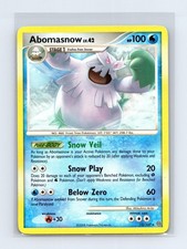 Abomasnow 12/100 Rare Stormfront Pokemon Card Moderately Played