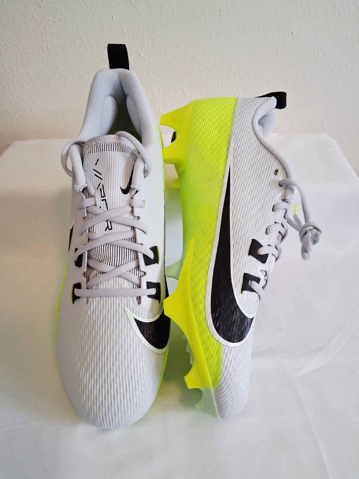 Nike Vapor Edge Speed 360 2 Grey Volt Football Cleats Mens Size 12 thumbnail 9