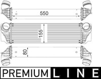 Mahle LadeluftküHler Behr *** Premium Line *** Ci 183 000P