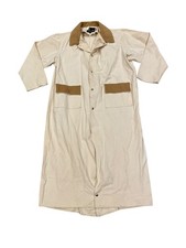 Vintage Ghost Rider Western Apparel Cream & Brown Duster Men's Large Made In USA