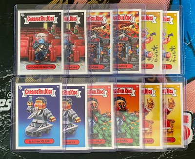 #ad 2021 GPK GameStonk 12 Card Set Bernie Sanders Elon Musk Reddit GameStop Topps $32.99
