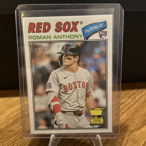 Topps Heritage 2026 Roman Anthony Rookie #86 Boston Red Sox Baseball Card