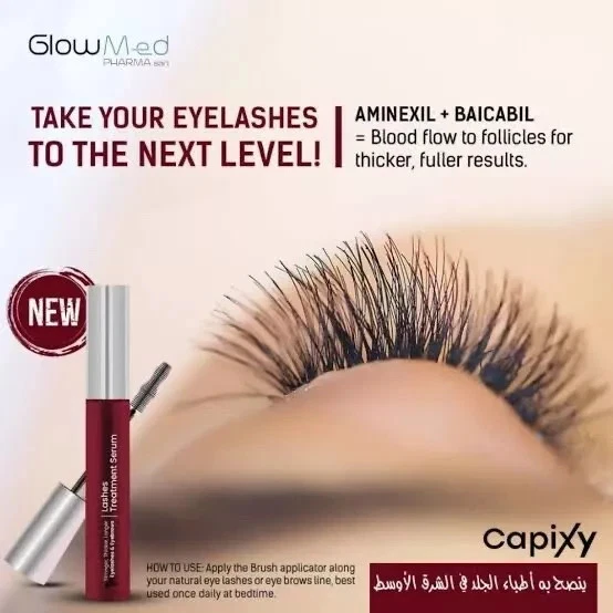 Capixy Eyelash and Eyebrow Growth Serum with Peptide Technology 10ml - Bild 3 von 4