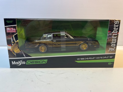 1986 Chevy Monte Carlo Lowrider neu originalverpackt im Maßstab 1:24 Diecast von Maisto