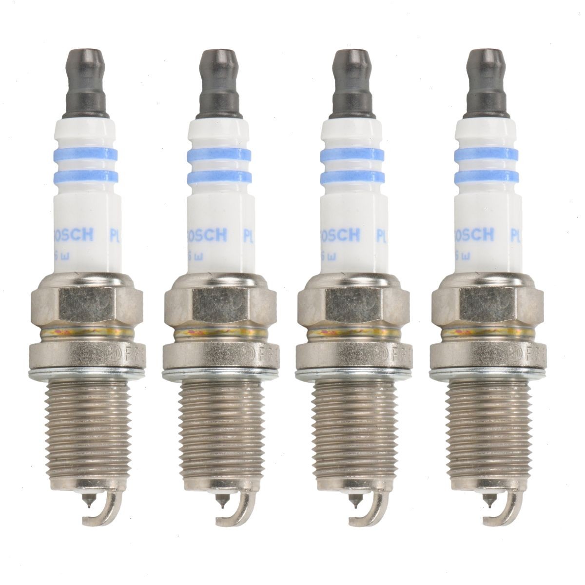 4 pc Bosch Platinum Spark Plugs for 2000 Chrysler Voyager 2.4L L4 Ignition lx