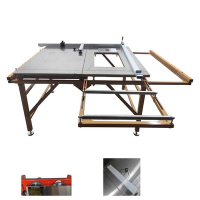 Dedicated Dust-free Sub Saw Table Wood Cutting Machine 220V Folding Platform