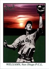 2009 TRISTAR Obak Green #41d Ted Williams 1910 variation Diamond number /25 BB