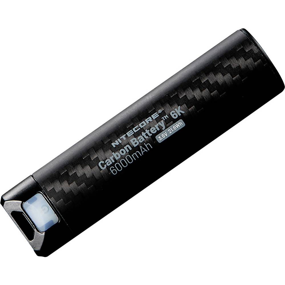 NiteCore NC-CB6K Pack de piles Li-Ion 6000 mAh pour ne plus jamais manquer de batterie