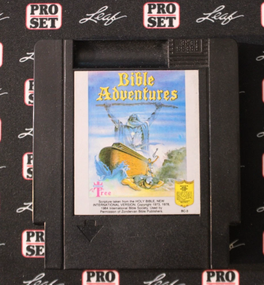 Nintendo NES Video Games Bible Adventures for sale | eBay