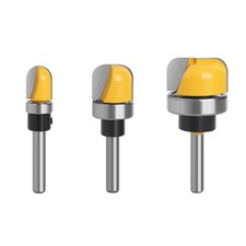 Brandnew 3pcs 1/4 Shank Bowl Tray Template Router Bit Tool Set Diameter