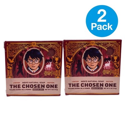 Dr Squatch Harry Potter The Chosen One Soap 5 oz 2 Pack Men s Natural Soap