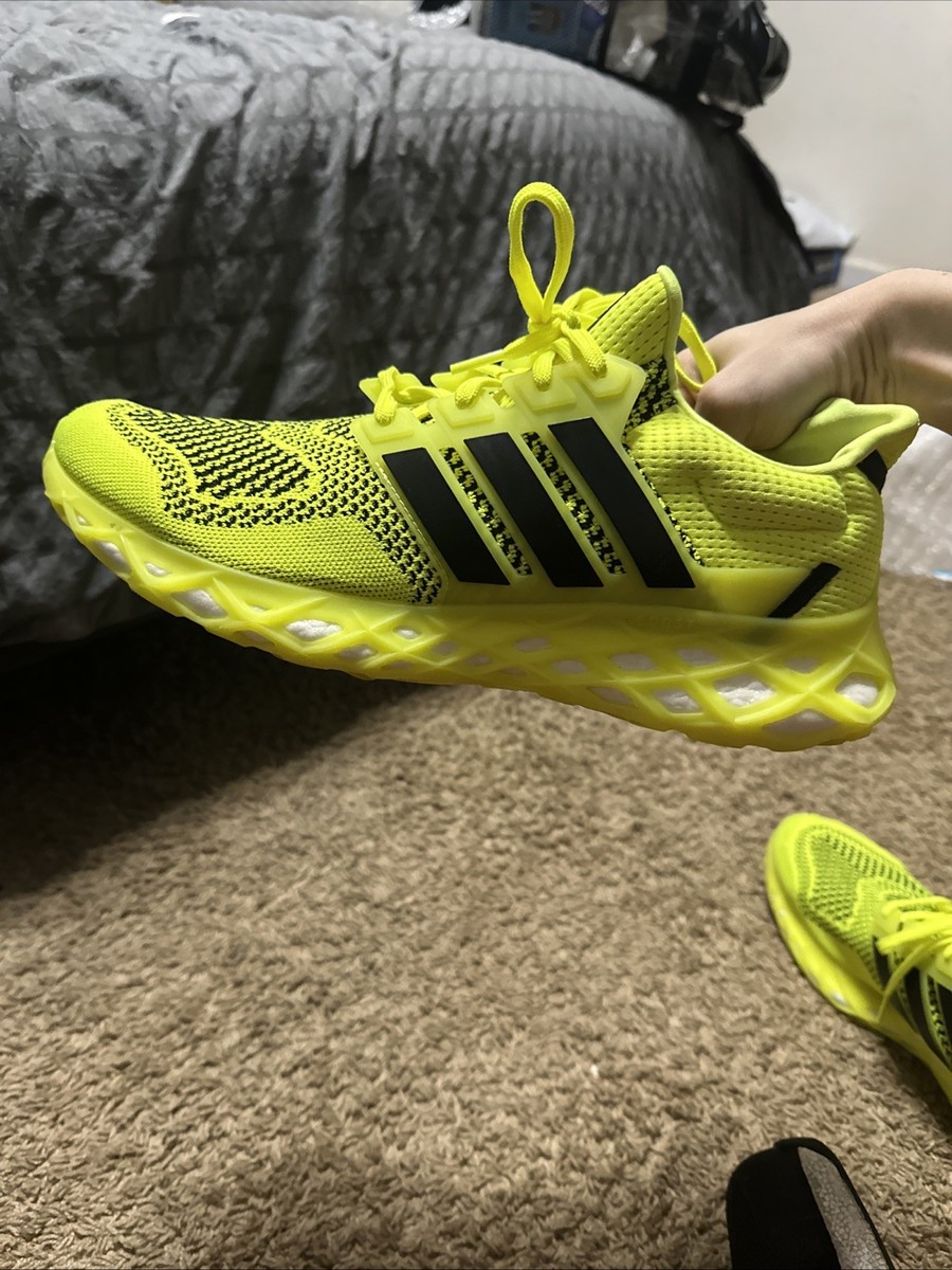 Adidas Ultra Boost Neon Yellow Men's 13 | eBay