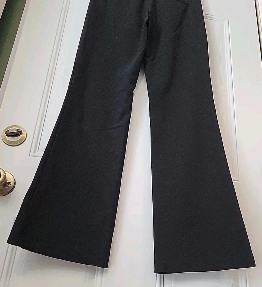 Calça social BONGO Juniors feminina preta bootcut tamanho 1 - Imagem 3 de 4