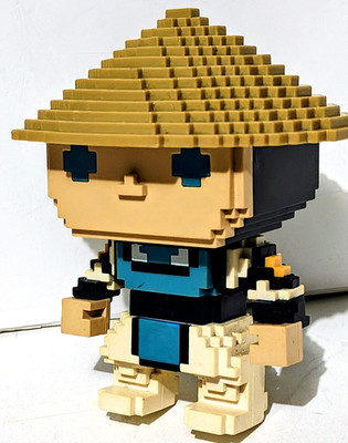 Funko Pop! 8-Bit - Mortal Kombat - Raiden - No Box - GameStop (Exclusive) #14
