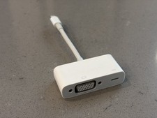 Genuine Apple Lightning to VGA Adapter OEM MD825ZM/A A1439 iPhone iPad