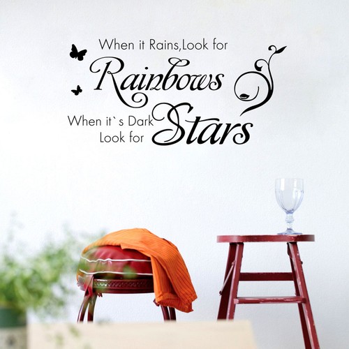  Quand il pleut, cherchez Rainbows quand il fait noir Cherchez des étoiles - Zdjęcie 11 z 12