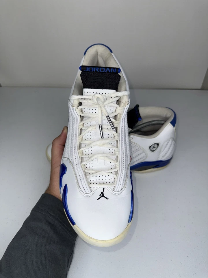 Air Jordan 14 Retro Hyper Royal Hombre Talla 11 Foto 2 de 4