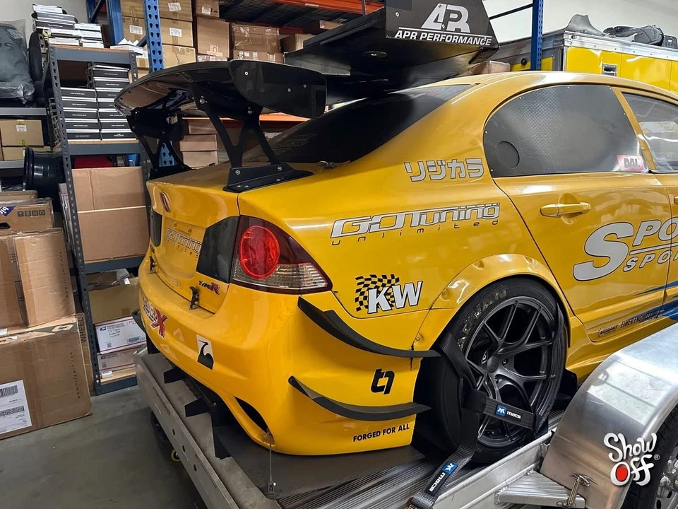 Spoon GT Wing UK SPEC For FD2R Honda Civic Fd_FD1_FD2 TYPE R - Image 3 of 4